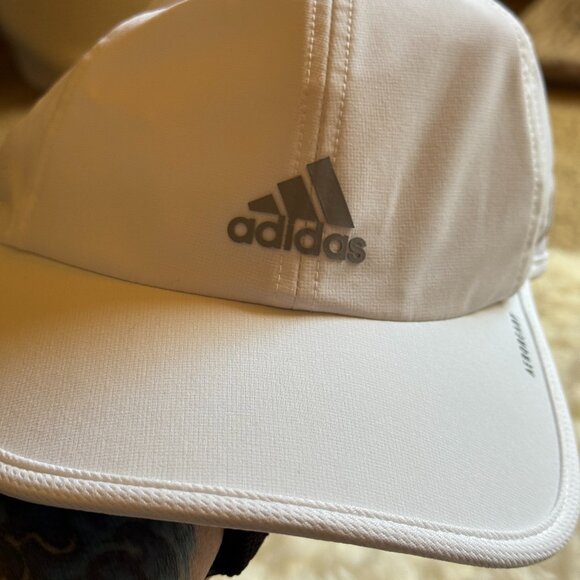 Adidas AEROREADY Performance Running Cap – White Reflective Logo - Picture 1 of 4